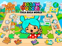 Trò chơi Jigsaw Puzzle: Toca Boca World trực tuyến