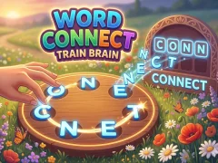 Trò chơi Word Connect Train Brain trực tuyến