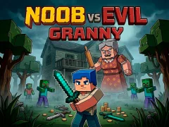 Trò chơi Noob vs Evil Granny trực tuyến