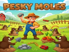Trò chơi Pesky Moles trực tuyến