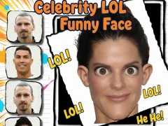 Trò chơi Celebrity LOL Funny Face trực tuyến