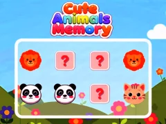 Trò chơi Cute Animals Memory trực tuyến
