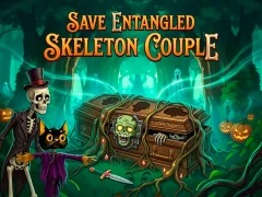 Trò chơi Save Entangled Skeleton Couple trực tuyến