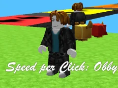 Trò chơi Speed per Click: Obby trực tuyến