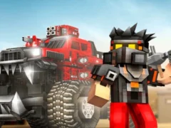 Trò chơi Blocky Cars: Car Battle trực tuyến