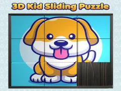 Trò chơi 3D Kid Sliding Puzzle trực tuyến