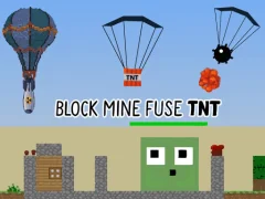 Trò chơi Block Mine Fuse TNT trực tuyến