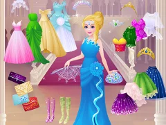 Trò chơi Cinderella Dress Up Girl Games trực tuyến