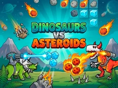 Trò chơi Dinosaurs vs Asteroids trực tuyến