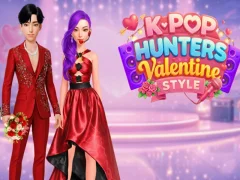 Trò chơi K Pop Hunters Valentine Style trực tuyến
