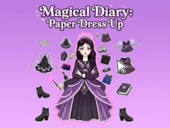 Trò chơi Magical Diary: Paper Dress Up trực tuyến