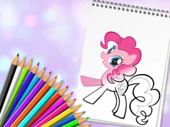 Trò chơi Cute Pony Coloring Book trực tuyến