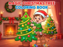 Trò chơi Magic Christmas Tree Coloring Book trực tuyến