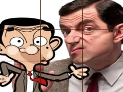 Trò chơi Mr Bean Tile Puzzle trực tuyến