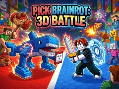 Trò chơi Pick Brainrot: 3D Battle trực tuyến