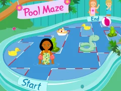 Trò chơi Kelly Club: Pool Maze trực tuyến