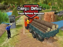 Trò chơi Cargo drive - Truck Delivery Simulator trực tuyến