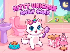 Trò chơi Kitty Unicorn Daily Care trực tuyến