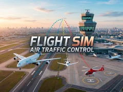 Trò chơi Flight Sim Air Traffic control trực tuyến