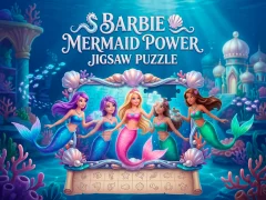 Trò chơi Barbie Mermaid Power Jigsaw Puzzle trực tuyến