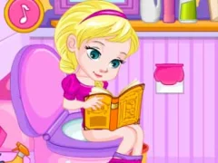 Trò chơi Potty Train Baby Elsa trực tuyến