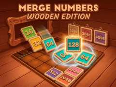 Trò chơi Merge Numbers Wooden Edition trực tuyến