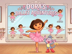 Trò chơi Dora's Ballet Adventures trực tuyến
