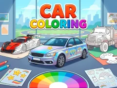 Trò chơi Car Coloring trực tuyến