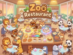 Trò chơi Zoo Restaurant trực tuyến