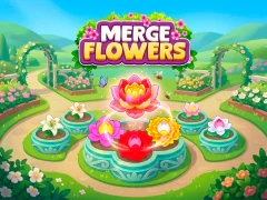 Trò chơi Merge Flowers trực tuyến