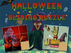 Trò chơi Halloween Sliding Puzzle trực tuyến