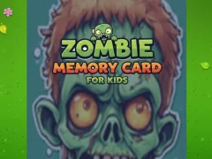 Trò chơi Zombie Memory Card For Kids trực tuyến