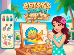 Trò chơi Betsy's Crafts Sand Painting Summer Holiday trực tuyến