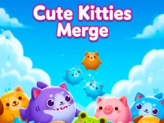 Trò chơi Cute Kitties Merge trực tuyến