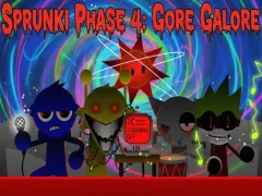 Trò chơi Sprunki Phase 4: Gore Galore trực tuyến