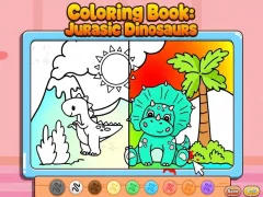 Trò chơi Coloring Book: Jurassic Dinosaurs trực tuyến
