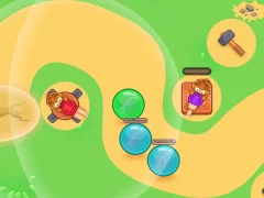 Trò chơi Monkey Bubble Defense trực tuyến