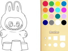 Trò chơi Easy Labubu Coloring Book trực tuyến