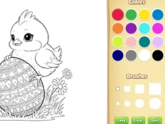 Trò chơi Easter Coloring Book for Kids trực tuyến