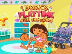 Trò chơi Dora the Explorer Dora's Playtime with the Twins trực tuyến