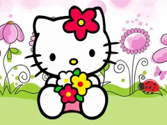 Trò chơi Hello Kitty Jigsaw trực tuyến