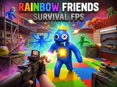 Trò chơi Rainbow Friends Survival FPS trực tuyến
