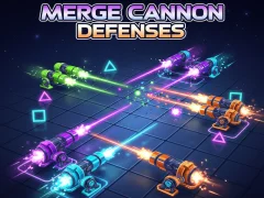 Trò chơi Merge Cannon Defenses trực tuyến