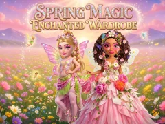 Trò chơi Spring Magic Enchanted Wardrobe trực tuyến