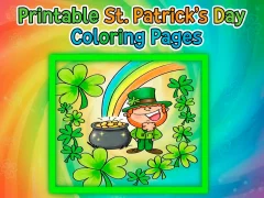 Trò chơi Printable St Patricks Day Coloring Pages trực tuyến