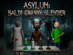 Trò chơi Asylum: Baldi Granny Slender trực tuyến