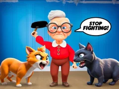 Trò chơi Mèo và bà trực tuyến