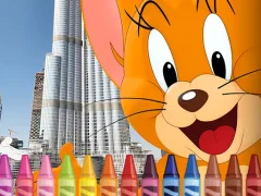 Trò chơi Tom và Jerry tô màu  trực tuyến