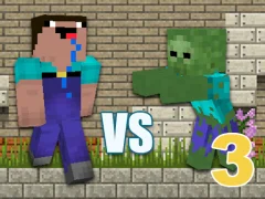 Trò chơi Noob vs Zombies 3 trực tuyến