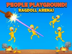 Trò chơi Sân chơi con người! Đấu trường Ragdoll! trực tuyến